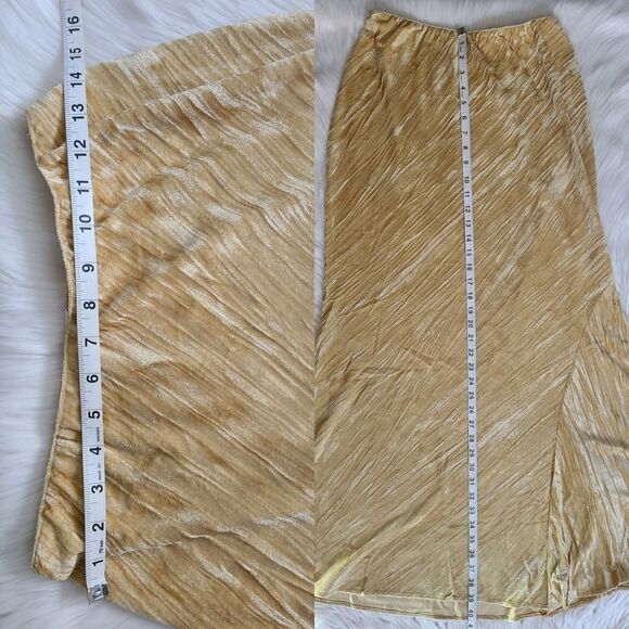 NWT|Free People Hay There Noa Velvet Slip Maxi Skirt, SMALL - Picture 5 of 7